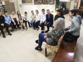 17 марта в здании модульного типа в х. Пухляковский состоялась поэтическая гостиная «Поэт и Кавказ»