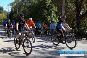 23 сентября станицу Раздорскую посетили участники большого велотура компании "Бизон".